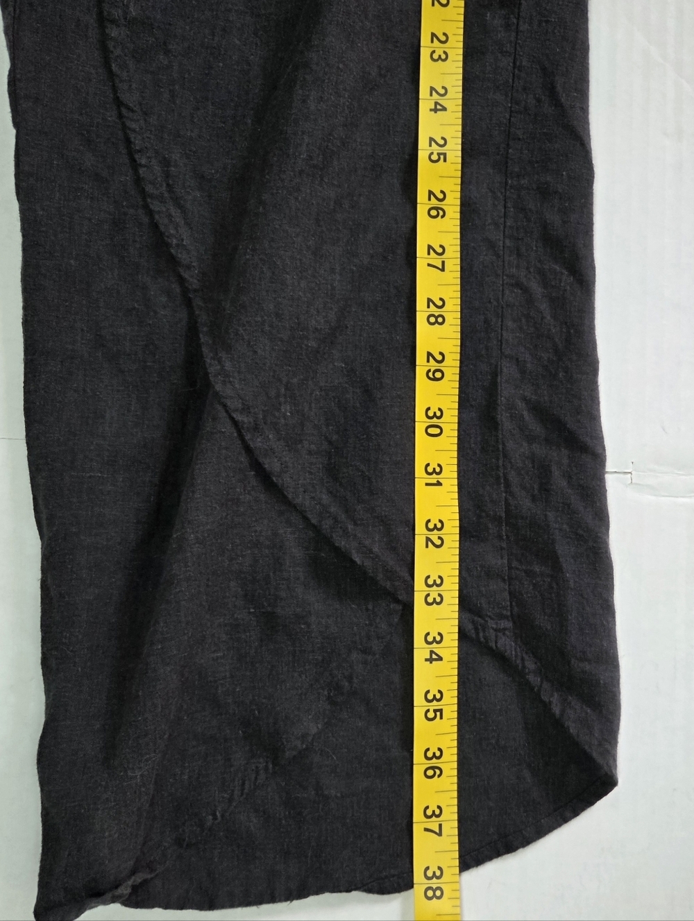 Patagonia Womens Garden Island Pants Size XL Gray Wrap Style Wide Leg - Picture 7 of 13